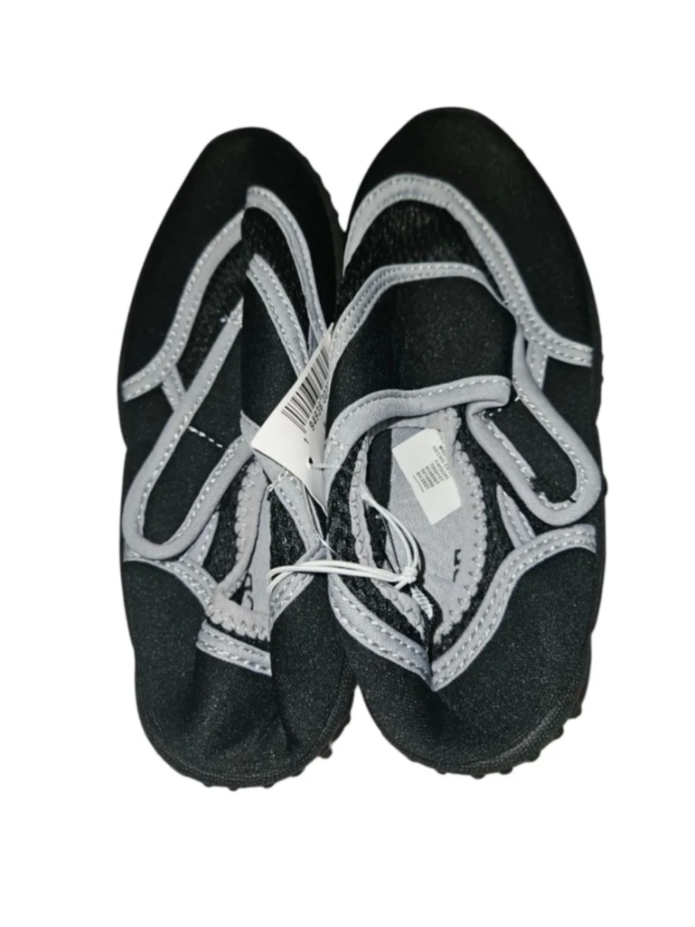 Boys The Children's Place Water Shoes Size 11-12 Black Gray NEW